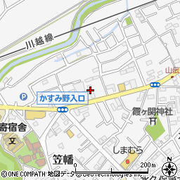 早稲田教育セミナー川越進学教室周辺の地図