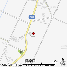 千葉県香取市篠原ロ1558周辺の地図