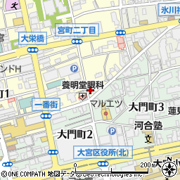 藤屋京染呉服店周辺の地図