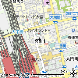ニコニコ堂大宮本店ビル周辺の地図