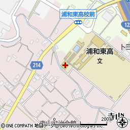 埼玉県さいたま市緑区寺山370周辺の地図