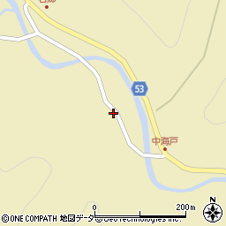 埼玉県飯能市上名栗2386周辺の地図