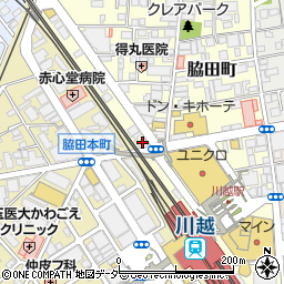 アパートプラザ川越東口店・賃貸専門店周辺の地図