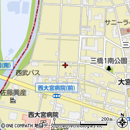 埼玉県さいたま市大宮区三橋1丁目787-2周辺の地図