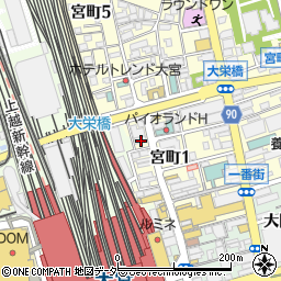 島村楽器株式会社　大宮店周辺の地図