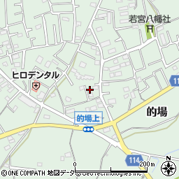 埼玉県川越市的場551-10周辺の地図