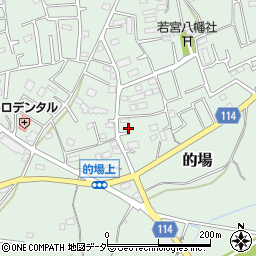 埼玉県川越市的場456周辺の地図