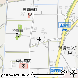 埼玉県吉川市鍋小路184周辺の地図