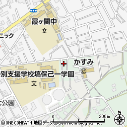 埼玉県川越市的場75周辺の地図