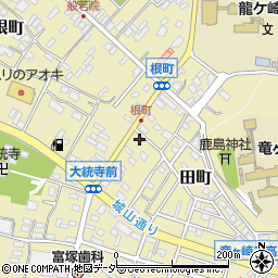 茨城県龍ケ崎市3441周辺の地図