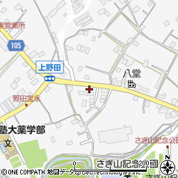 埼玉県さいたま市緑区上野田472周辺の地図