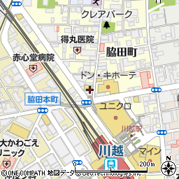 アスピー川越駅前前店周辺の地図