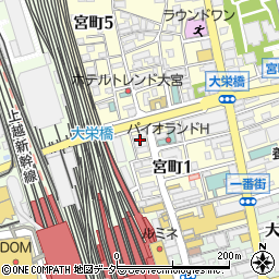 武蔵野銀行天沼支店周辺の地図