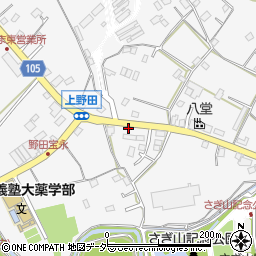 埼玉県さいたま市緑区上野田564周辺の地図