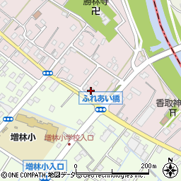 埼玉県越谷市増林2654周辺の地図