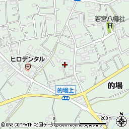 埼玉県川越市的場551-7周辺の地図