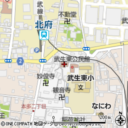 武生東児童センター周辺の地図