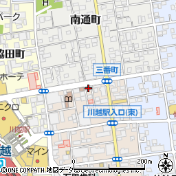 株式会社カチタス　川越店周辺の地図