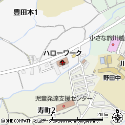 埼玉労働局　労働基準監督署川越周辺の地図