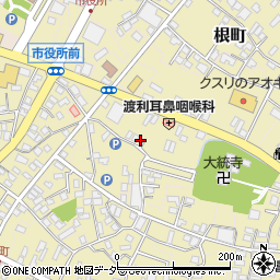 茨城県龍ケ崎市3606周辺の地図