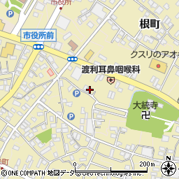 茨城県龍ケ崎市3607周辺の地図
