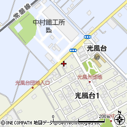 茨城県取手市光風台1丁目11-16周辺の地図