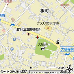 茨城県龍ケ崎市3587-2周辺の地図
