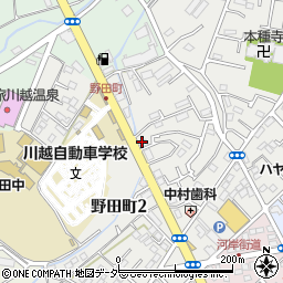 千代田機工株式会社　川越営業所周辺の地図