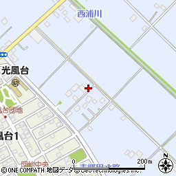 茨城県取手市清水204周辺の地図