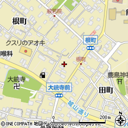 茨城県龍ケ崎市3443周辺の地図