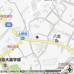 埼玉県さいたま市緑区上野田705周辺の地図
