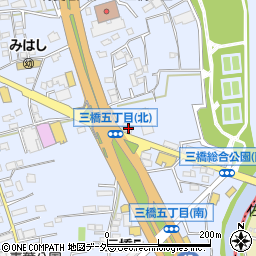 洋麺屋五右衛門　さいたま三橋店周辺の地図