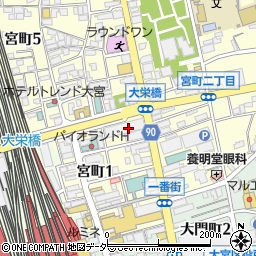 株式会社ティエスジー　北関東支店周辺の地図