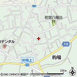 埼玉県川越市的場459周辺の地図