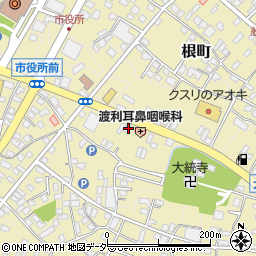 茨城県龍ケ崎市3604周辺の地図