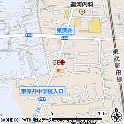 長府　流山中央サービス周辺の地図