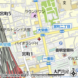加賀ＦＥＩ株式会社　大宮オフィス周辺の地図