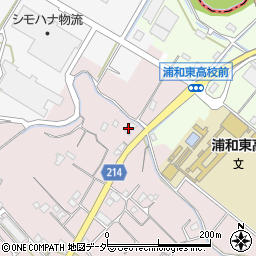 埼玉県さいたま市緑区寺山1072周辺の地図