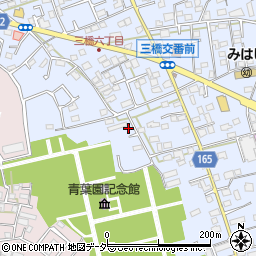 永堀表具店周辺の地図