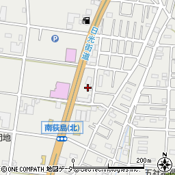 大東株式会社　越谷店周辺の地図
