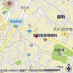 茨城県龍ケ崎市寺後周辺の地図