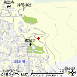 秋葉山神社周辺の地図