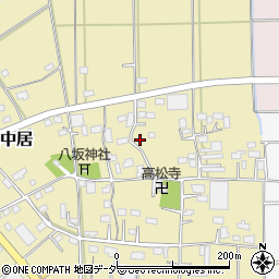 埼玉県川越市大中居周辺の地図