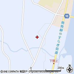 萩原町役場　北保育園周辺の地図