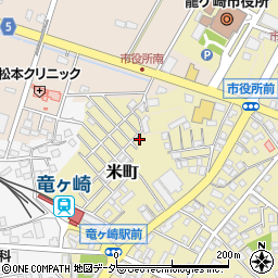 茨城県龍ケ崎市3880周辺の地図