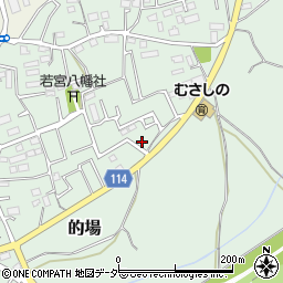 埼玉県川越市的場433周辺の地図