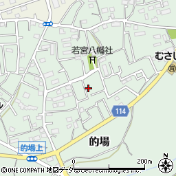 埼玉県川越市的場468周辺の地図