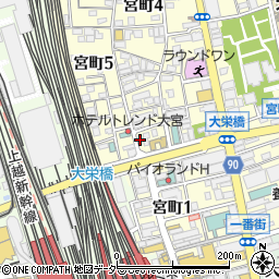 豊川ビル周辺の地図