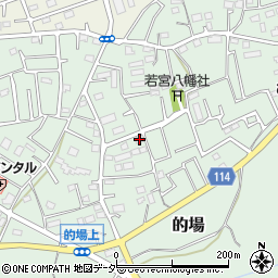 埼玉県川越市的場463周辺の地図