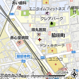 埼玉県西部　同胞生活相談総合センター周辺の地図